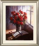 Bible and Roses Posters by Lynn Pitard