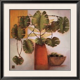 Olive Bowl and Vase Posters by Margaret Hughlock