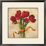 Bouquet Rubino Posters by Lisa Corradini