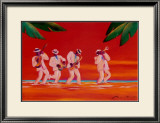 Salsa at Sundown Print by Gerry Baptist