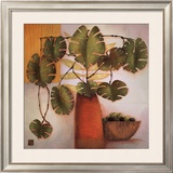 Olive Bowl and Vase Prints by Margaret Hughlock