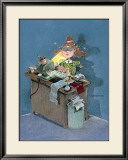 Computer Vision Framed Giclee Print by Gary Patterson