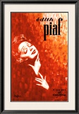 Edith Piaf Framed Giclee Print by John Douglas