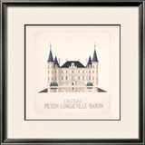 Chateau Pichon I Limited Edition Framed Print by Andras Kaldor