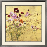 Ranunculus, Peonies and Red Tulips Prints by Claire Basler