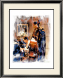 Duet, Los Angeles, California Framed Giclee Print by Nicolas Hugo