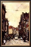 Busy Street at the Hague Netherlands Prints by Floris Arntzenius
