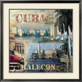 La Habana, Cuba II Prints by John Clarke