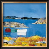 Aux Lavezzi Prints by Anne-marie Grossi