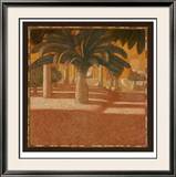 Sienna Palm II Limited Edition Framed Print by Fabrice Alberti