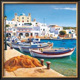 Porticciolo Mediterraneo Prints by Adriano Galasso