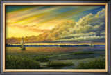 Harbour Lights Poster by Doug Zider