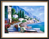 Italian River II Print by V. Lopasso