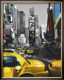 Rush Hour on Broadway Prints by Henri Silberman