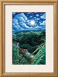 Full Moon over Seven Sacred Pools Posters by Hans Olson