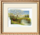 Spring at the Brook Prints by Johan De Jong