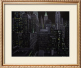 South Manhattan Night Prints by Eric Peyet