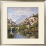 Riverside Village II Posters by Charles Kuwasseg