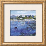 Le Petit Port a Antibe Print by T. Forgione