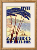 Antibes Framed Giclee Print