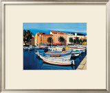Barques de Pecheurs dans le Port d'Ajaccio Prints by Jean-Claude Quilici