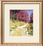 Ridge Road Prints by Gustave Baumann