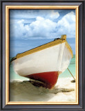 Le Bateau Blanc Poster by Chauve Auckenthaler