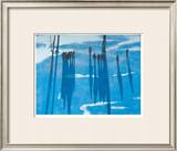 Paris Park, Winter Limited Edition Framed Print by Peter Nardini