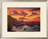 Land's End Sunset Posters by Chris Godfrey