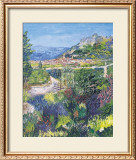 Village of St. Agnes Print by T. Forgione
