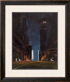 Manhattan by Night Prints by Daniel Castan