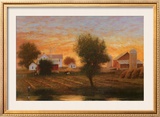 Midwest Farm Pond Posters by Raymond Knaub