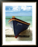 Le Bateau Bleu Poster by Chauve Auckenthaler