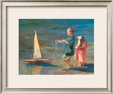 Smooth Sailing Print by Nancy Seamons Crookston