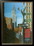 Chrysler from 2nd Avenue Prints by Eric Peyret
