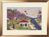 Island Sunset Arte por Andrea Beloff Island Sunset Arte por Andrea Beloff