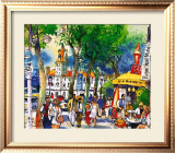 Morning on Boulevard Saint Michel Posters by Michael Leu