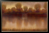 Marsh of the Warm Sunset Art by Albert Williams