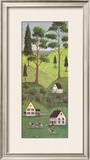 Farm Print by Linda Casey