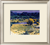 Rio Tesuque Prints by Gustave Baumann