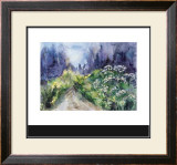 Waldspaziergang Print by Ute S. Mertens