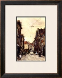 Busy Street at the Hague Netherlands Poster by Floris Arntzenius