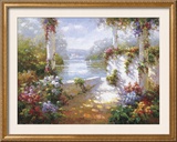 Lakeside Pergola Posters by Elan 