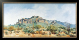 Superstition Mountain Art by Charlotte Klingler