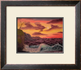 Land's End Sunset Print by Chris Godfrey