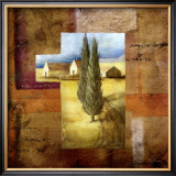 Tuscan Collage II Posters by Marie Frederique