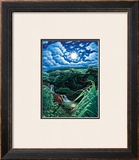 Full Moon over Seven Sacred Pools Poster by Hans Olson