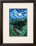 Full Moon over Seven Sacred Pools Prints by Hans Olson