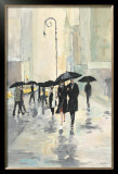 City in the Rain Prints by Avery Tillmon