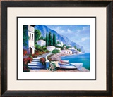 Italian River II Prints by V. Lopasso